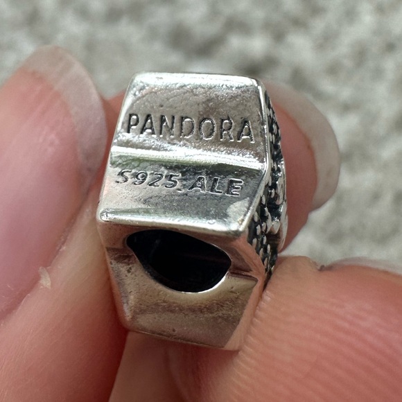 Pandora x Disney Tinkerbell Star Celestial Thimble Silver Charm - Picture 10 of 15